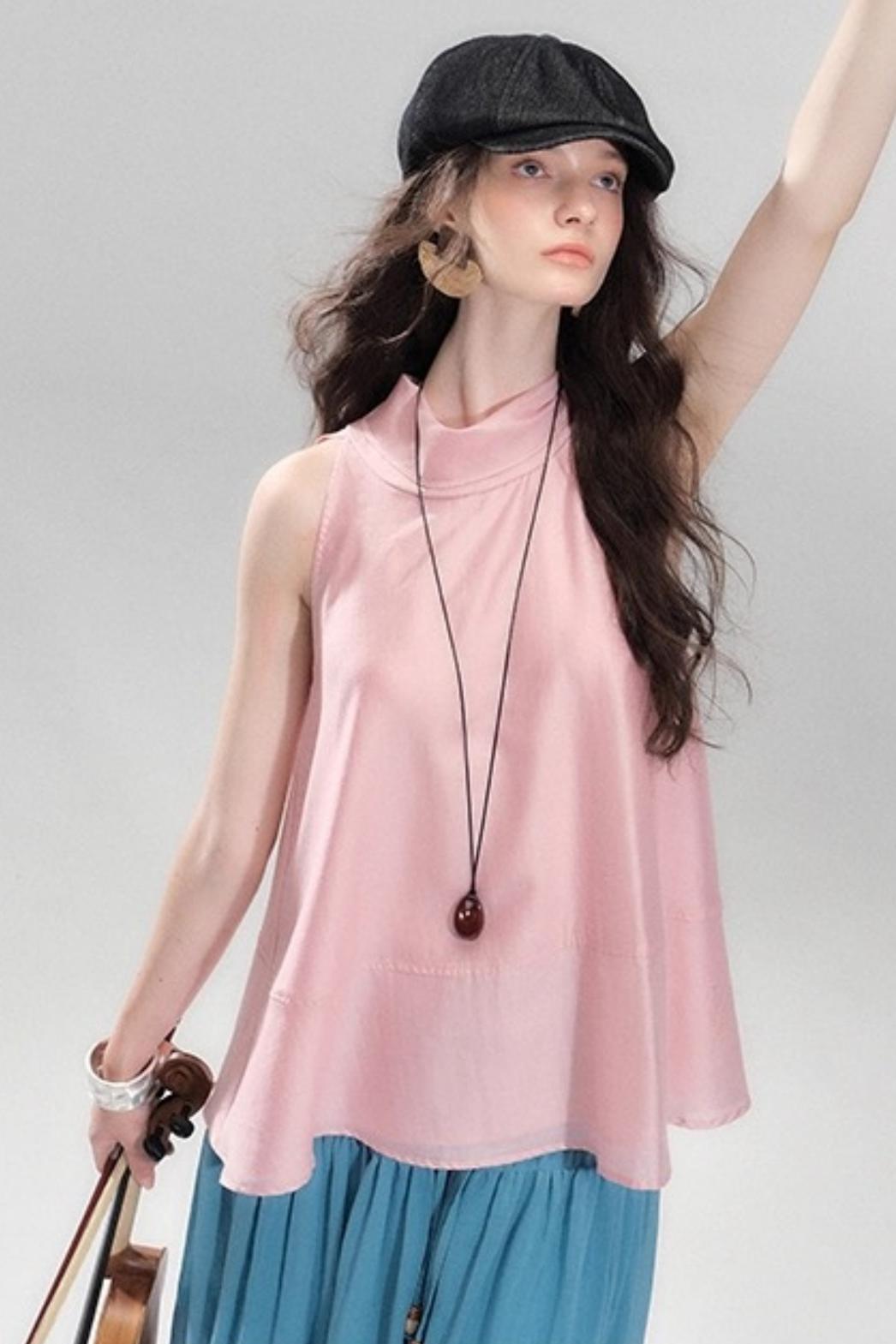 Dandelion Draped Vest Top