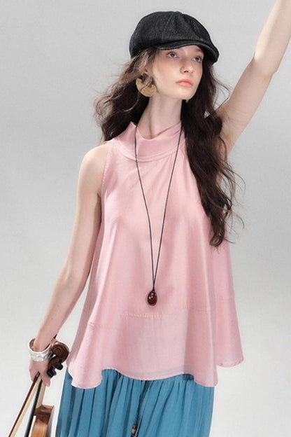 Dandelion Draped Vest Top