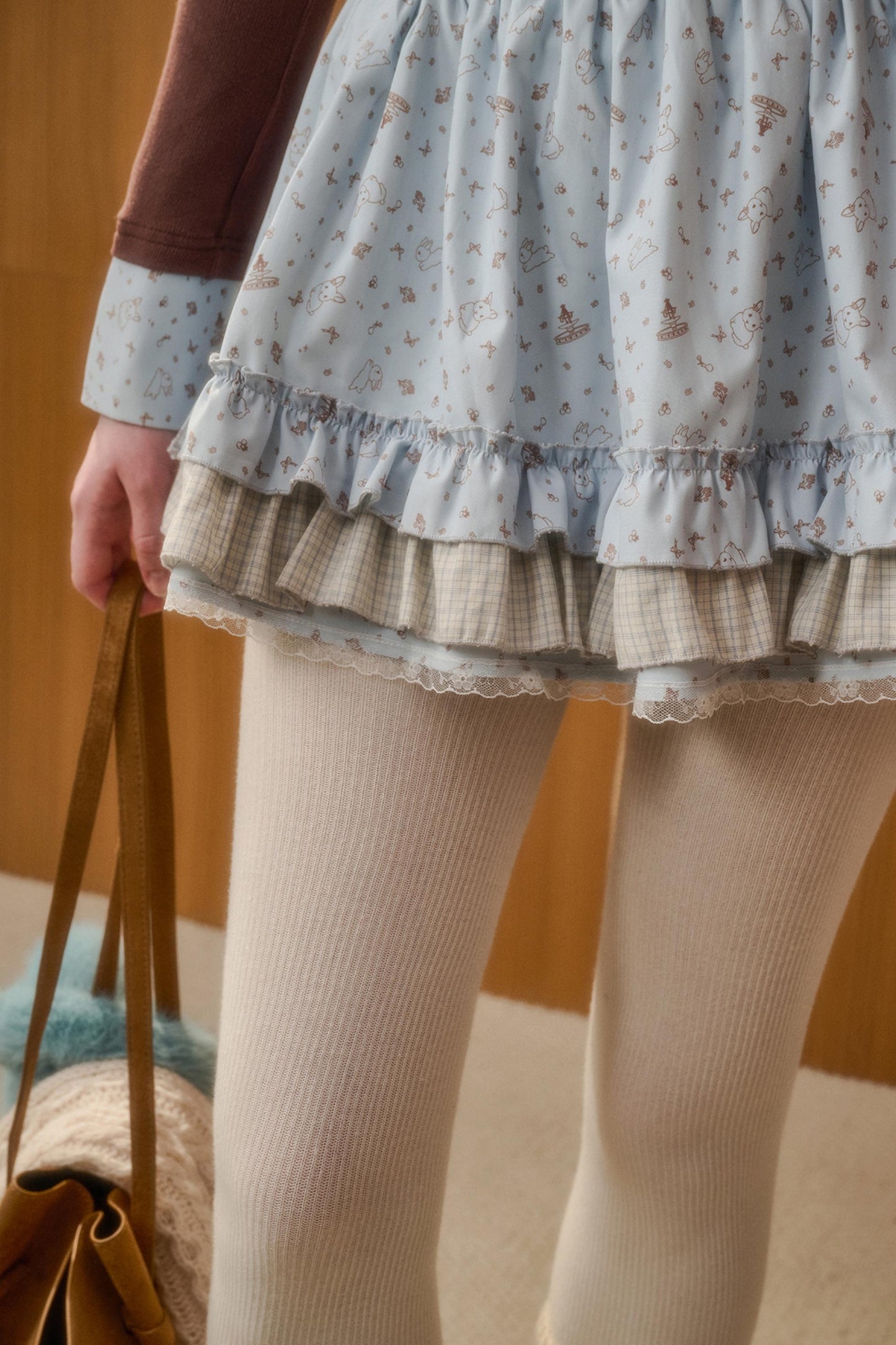 Tundra Lace Patchwork Top & Skirt Set-Up