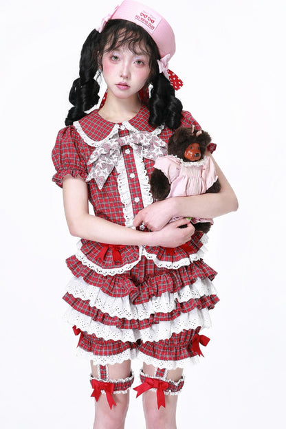 Showa Pumpkin Lolita Shorts