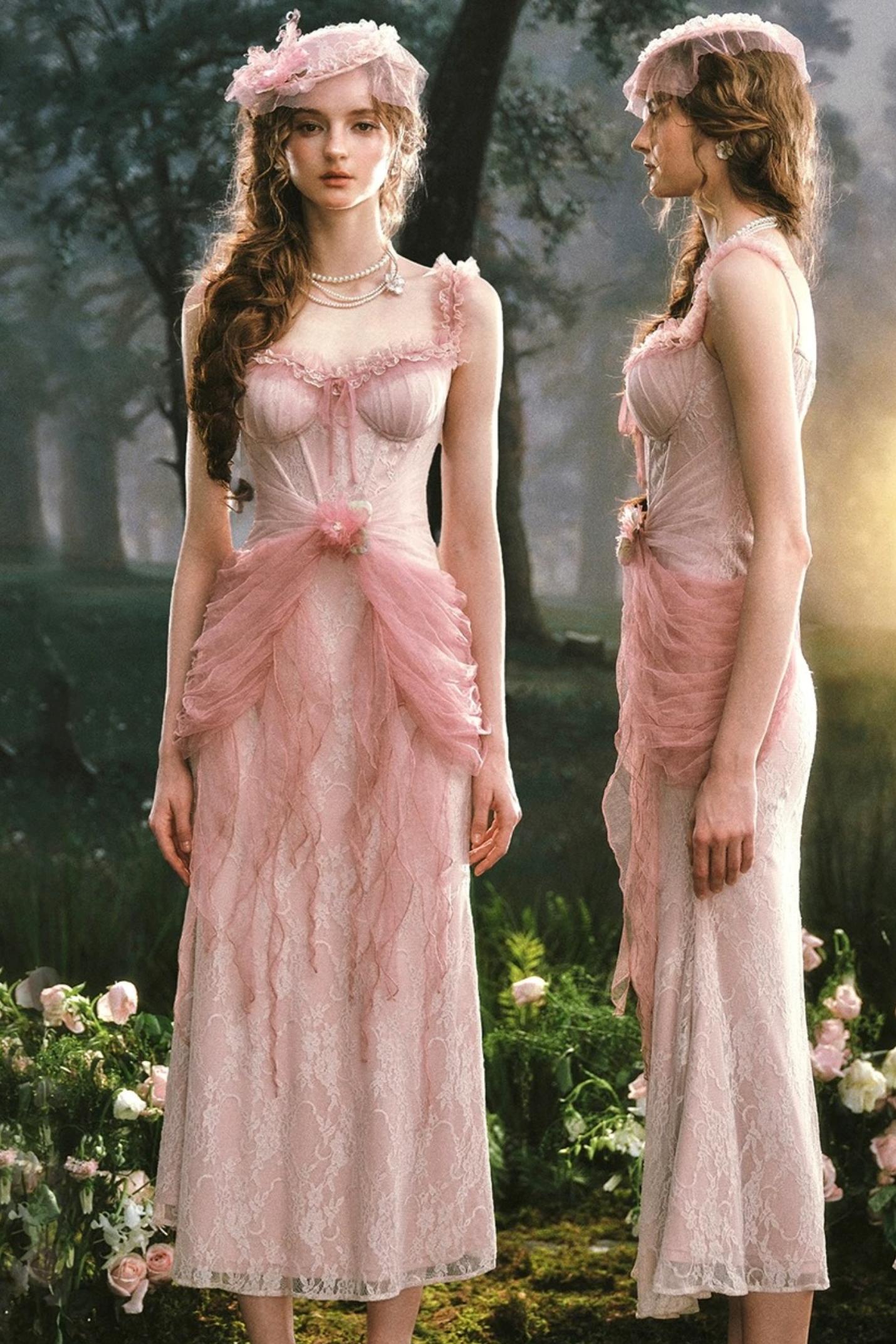 Pink Fairy Dress Staycation Dress Set-Up