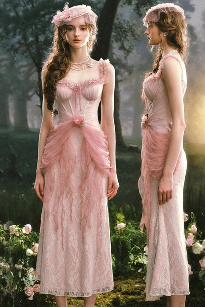 Pink Fairy Dress Staycation Dress Set-Up