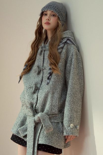 Collegiate Style Sheep Wool Jacket