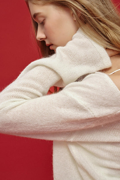 Misty Knit Sweater Skirt Set-Up