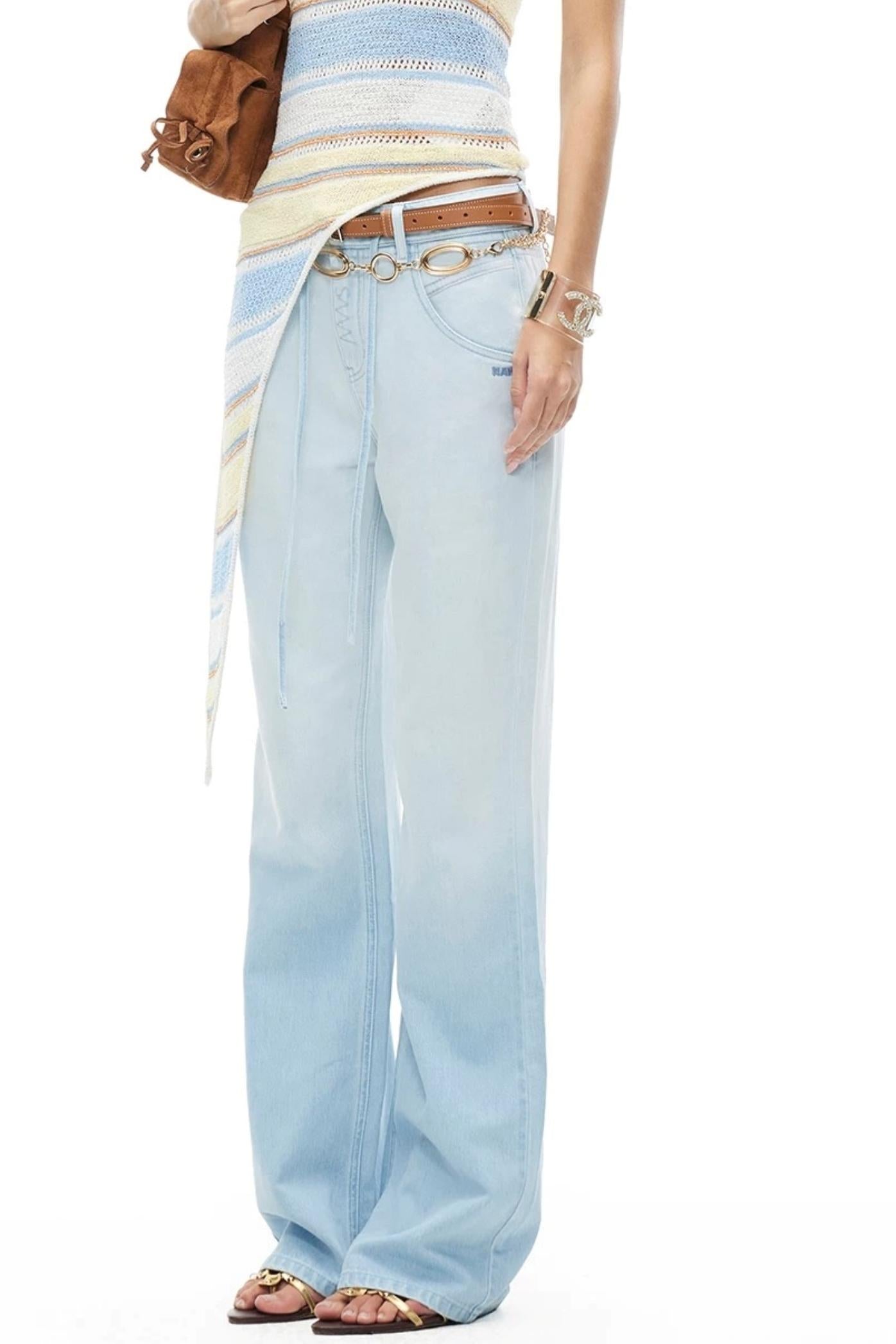 Cool Hemp Slim Straight Jeans