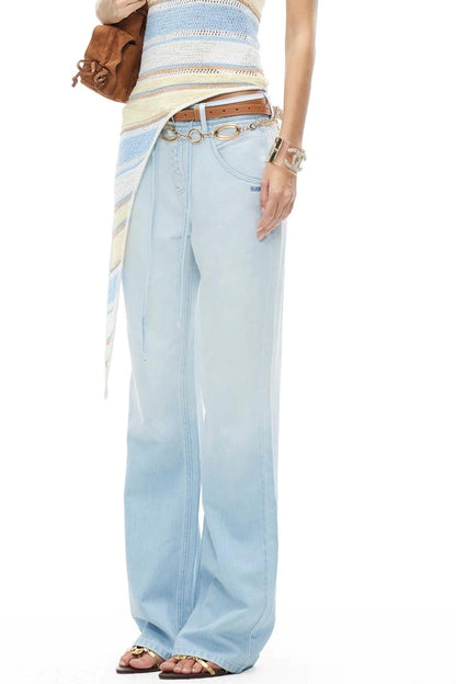 Cool Hemp Slim Straight Jeans