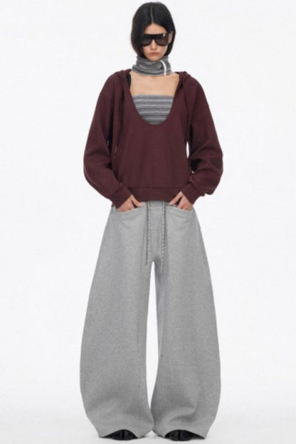 Casual Fleece Loose Sweatpants