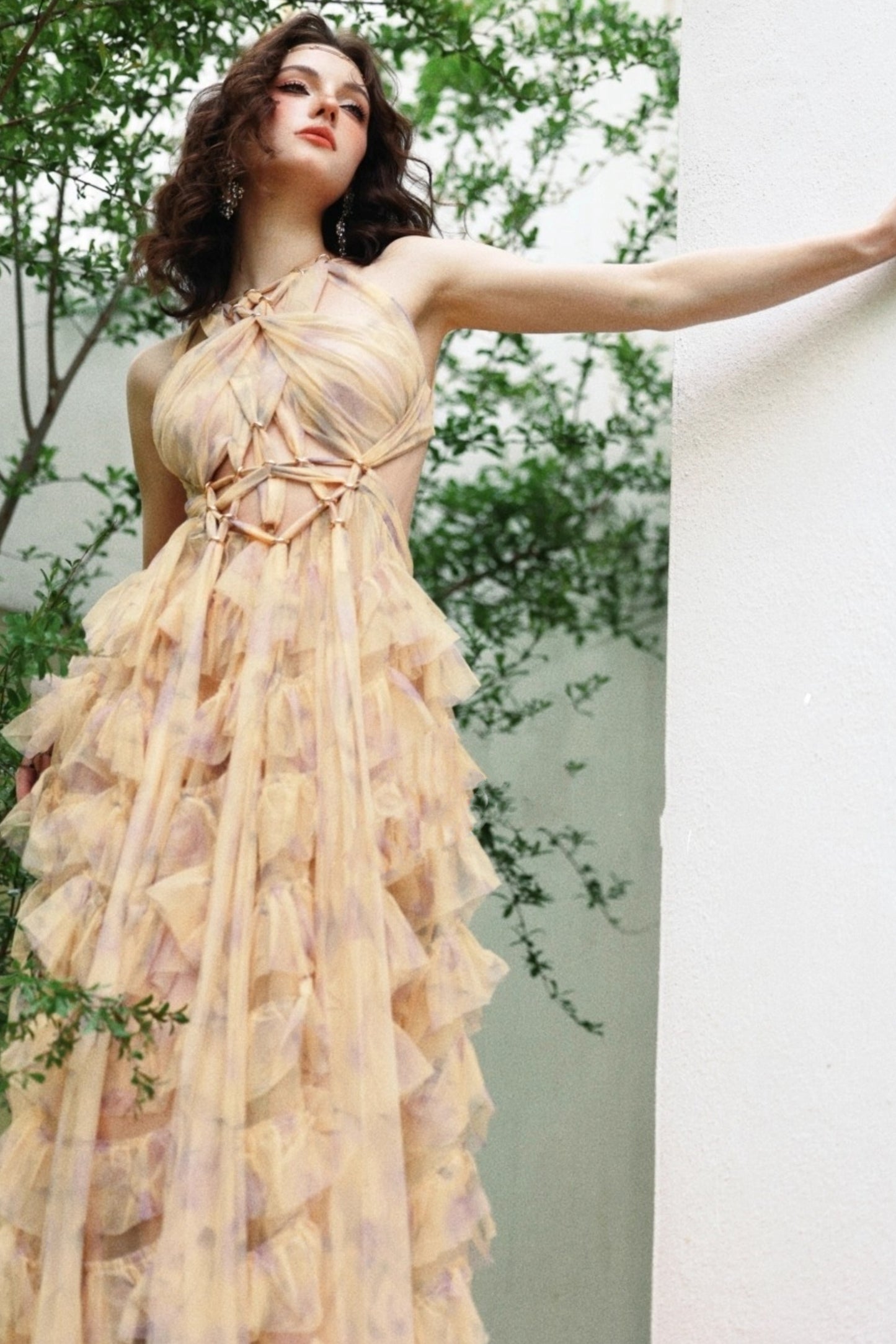 Wandering Wave Holiday Dress