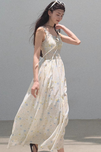 Bubbling Soda Sleeveless Slip Dress