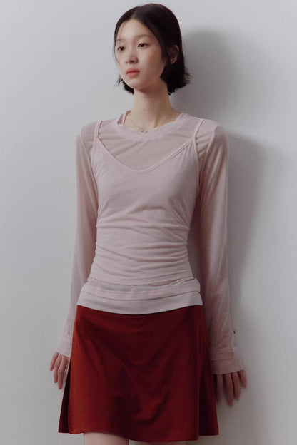 Pure Cotton Knit Top