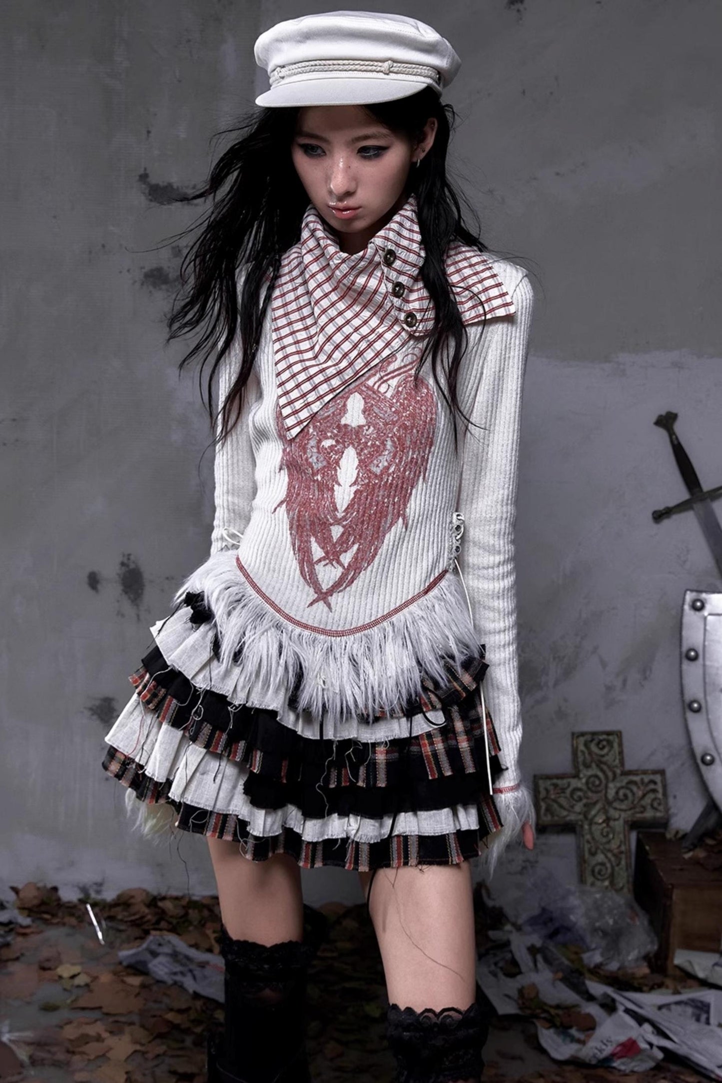 Vintage Christmas Turtleneck Sweater