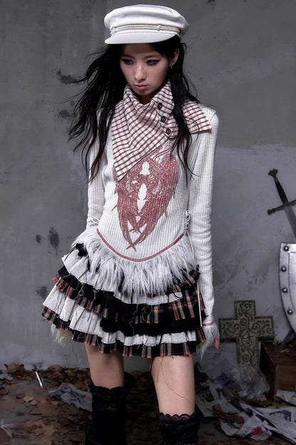 Vintage Christmas Turtleneck Sweater