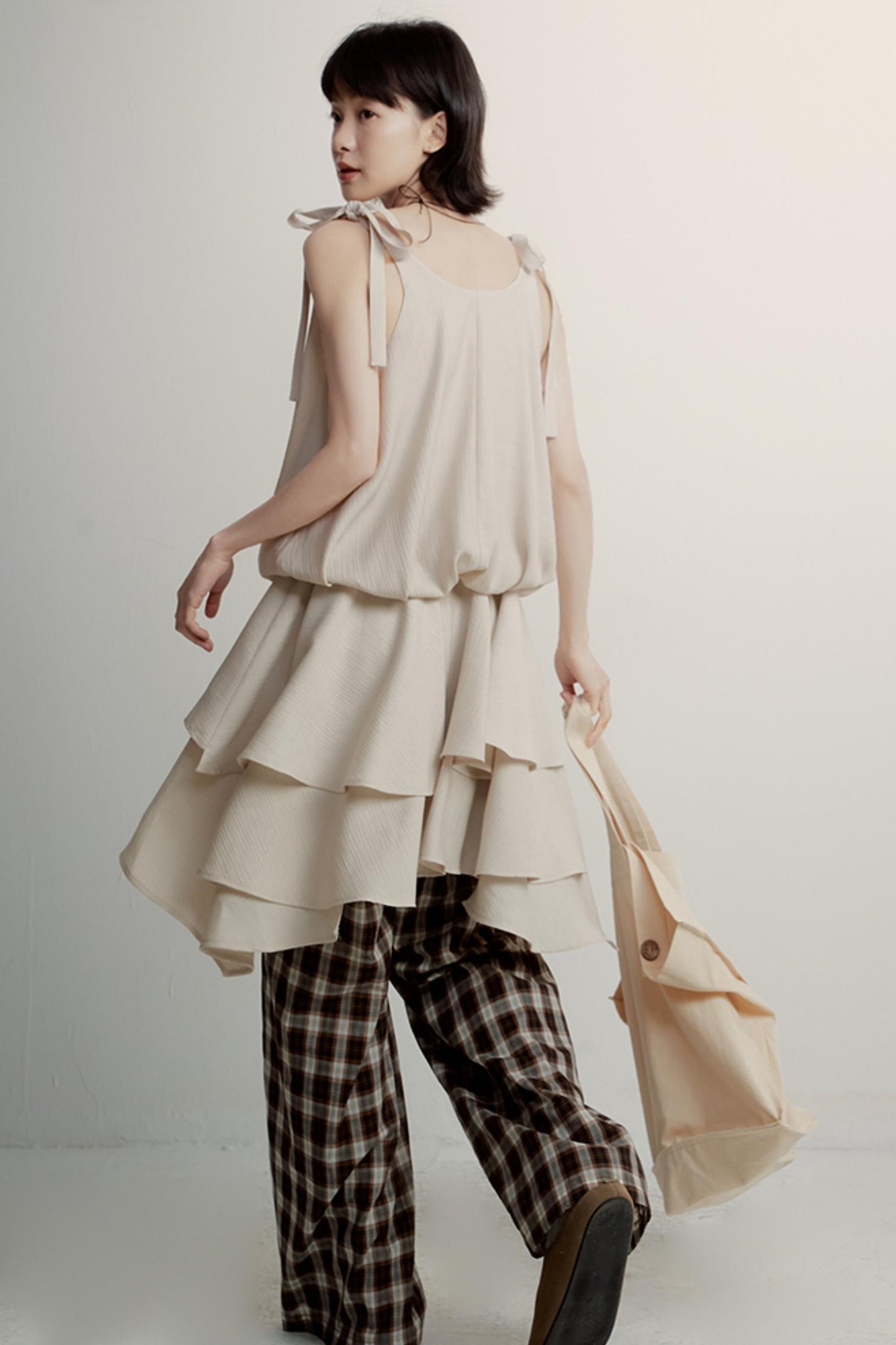 Tramp Geometric Slouchy Pants