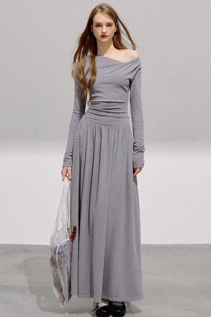 Cool Goddess Swing Collar Waist Dress