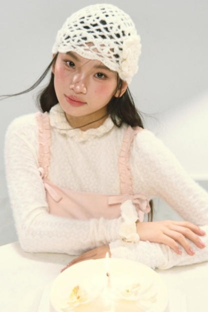 Pink Corduroy Princess Dress