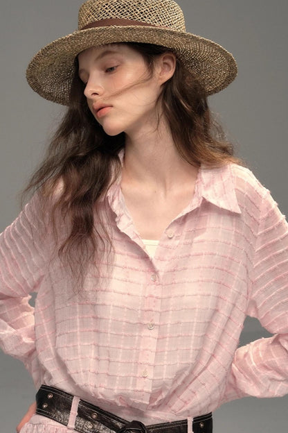 High-Tech Clear Check Dress