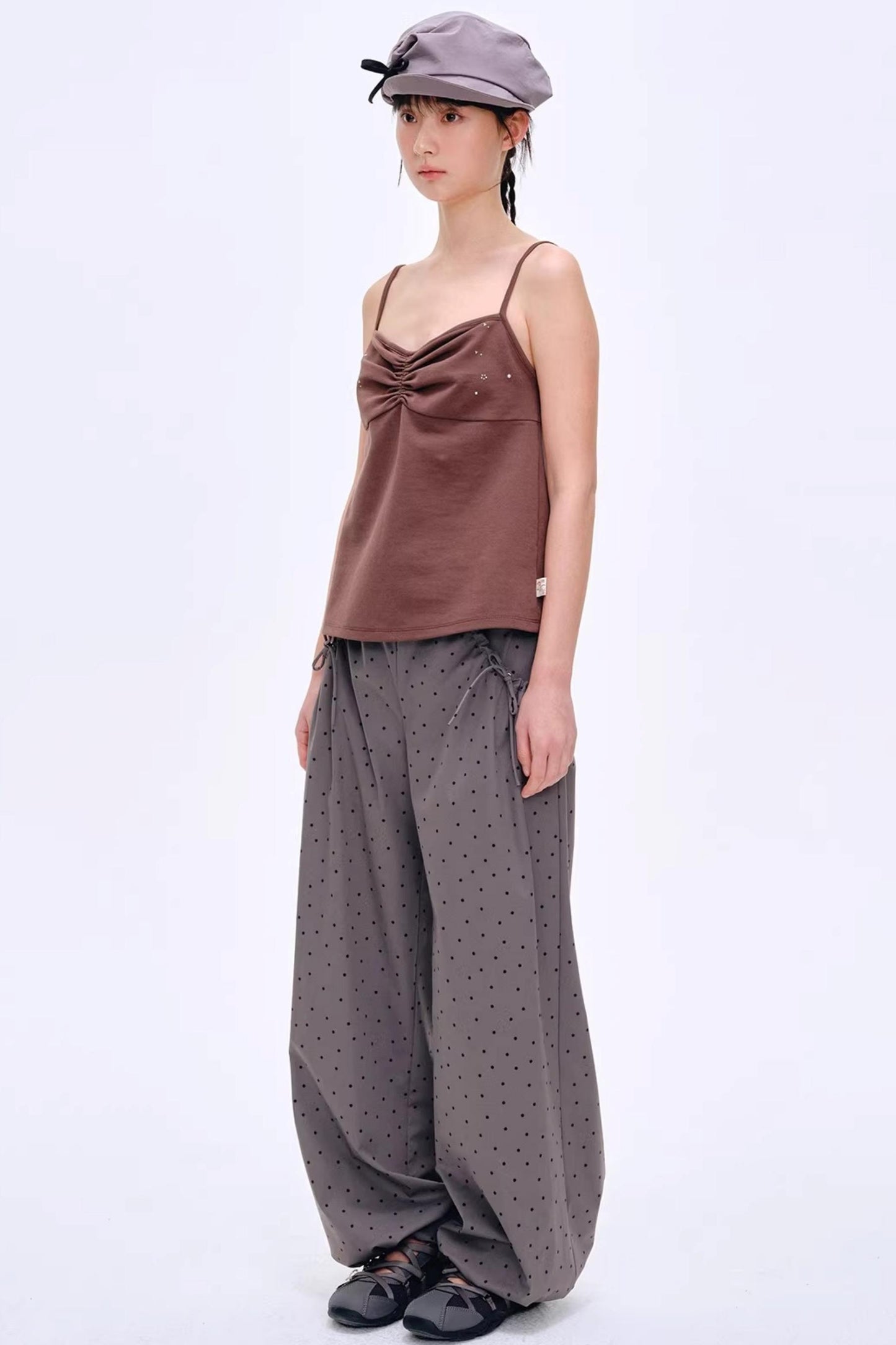 Sunlight Melody Polka Dot Jogger Pants