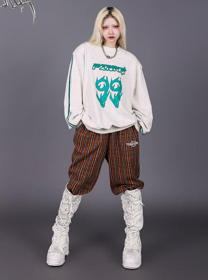 Hip hop wide-leg pants