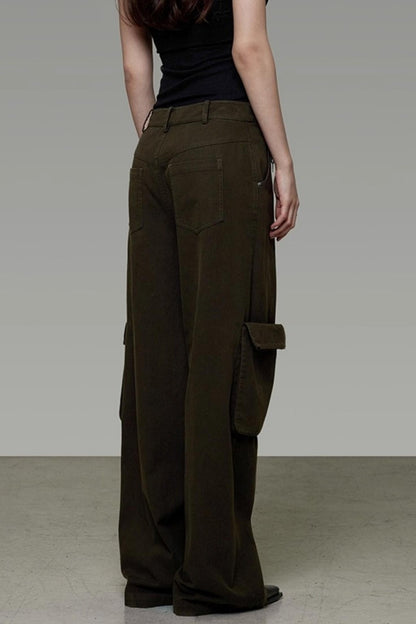 Vintage Cargo Silhouette Coat Set- Up