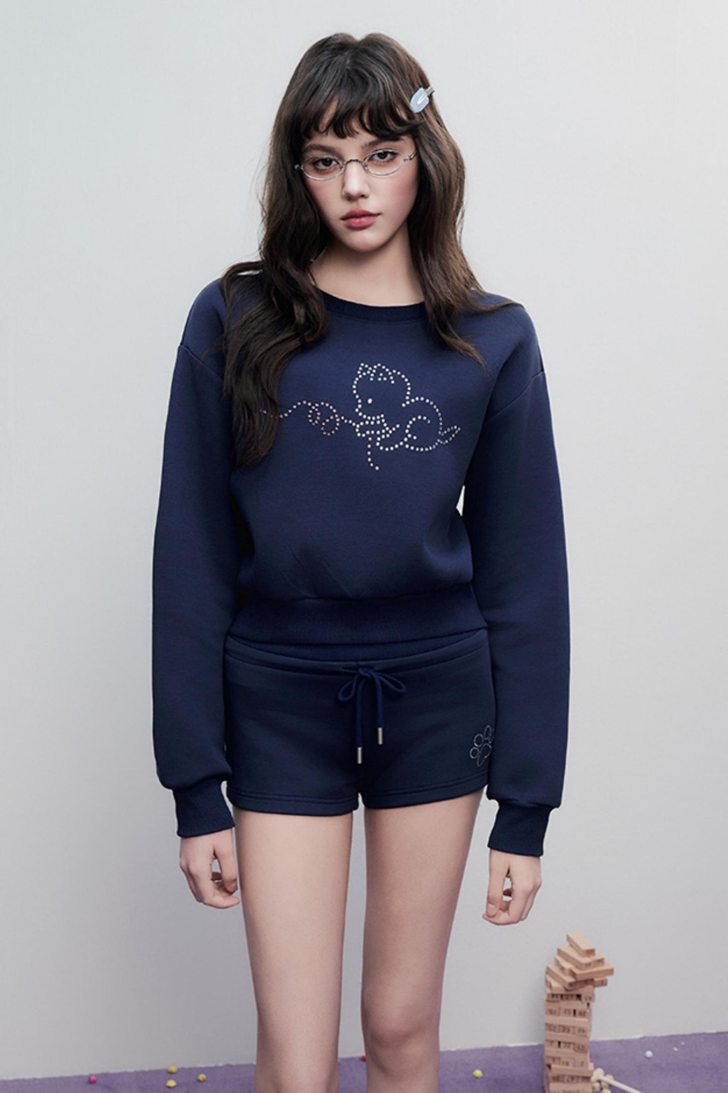 Slim Fit Crewneck Set -Up