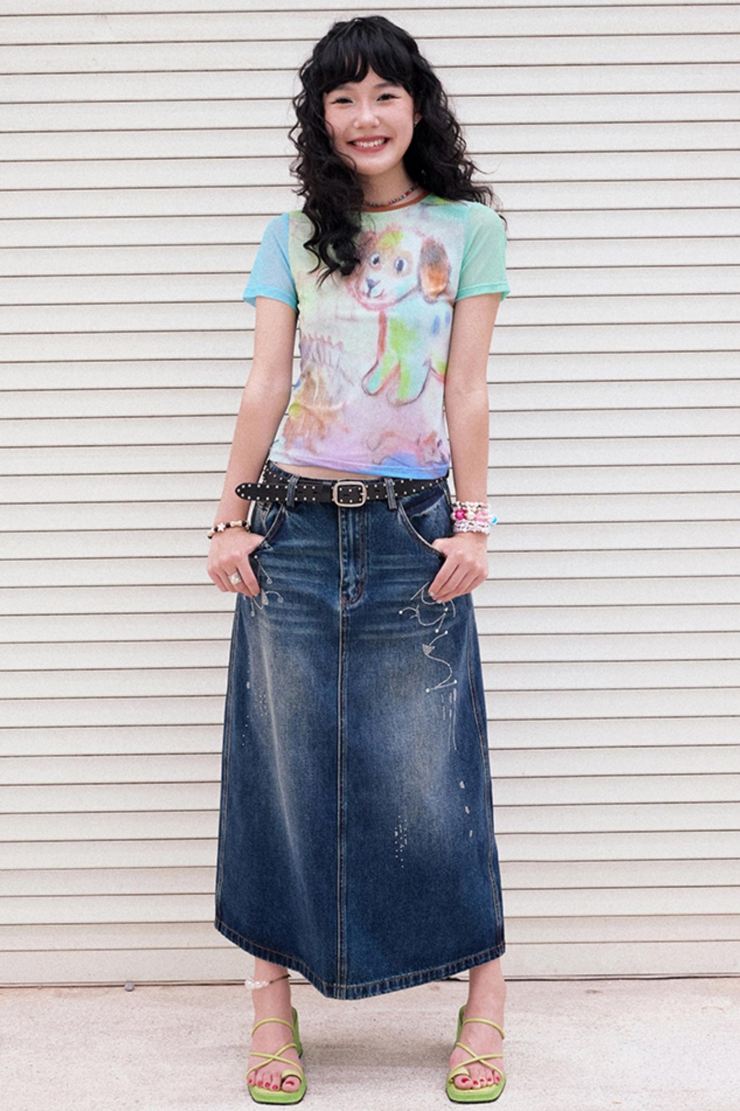 Summer Vibes Mesh Tee