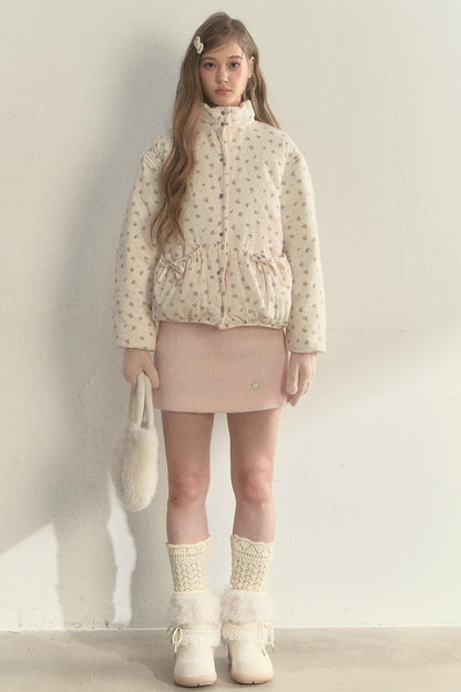 Sunset Floral Corduroy Jacket Set-Up