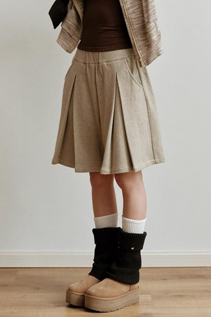 Yarn-Dyed Wool Bermuda Shorts