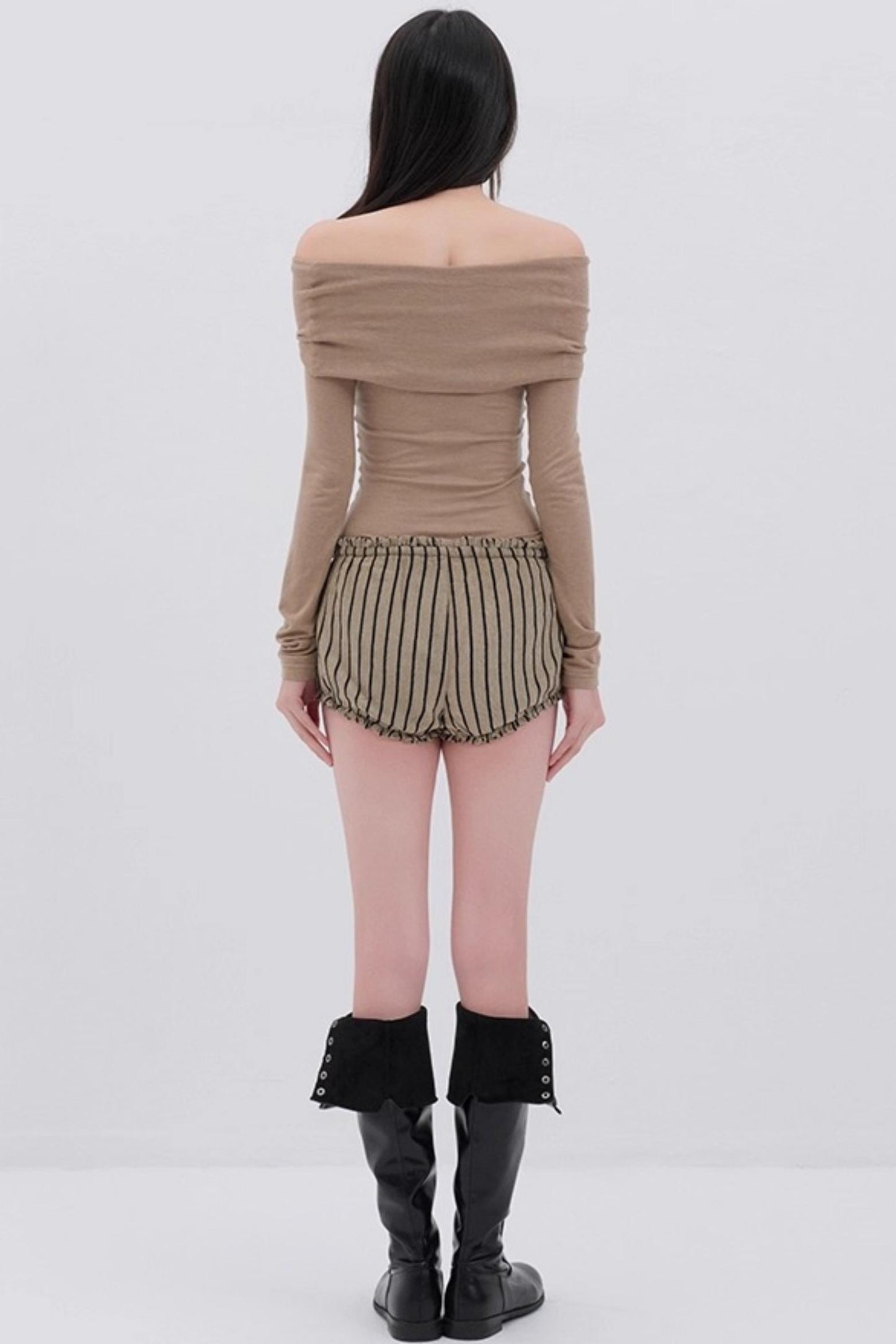 Romantic One-Shoulder Top