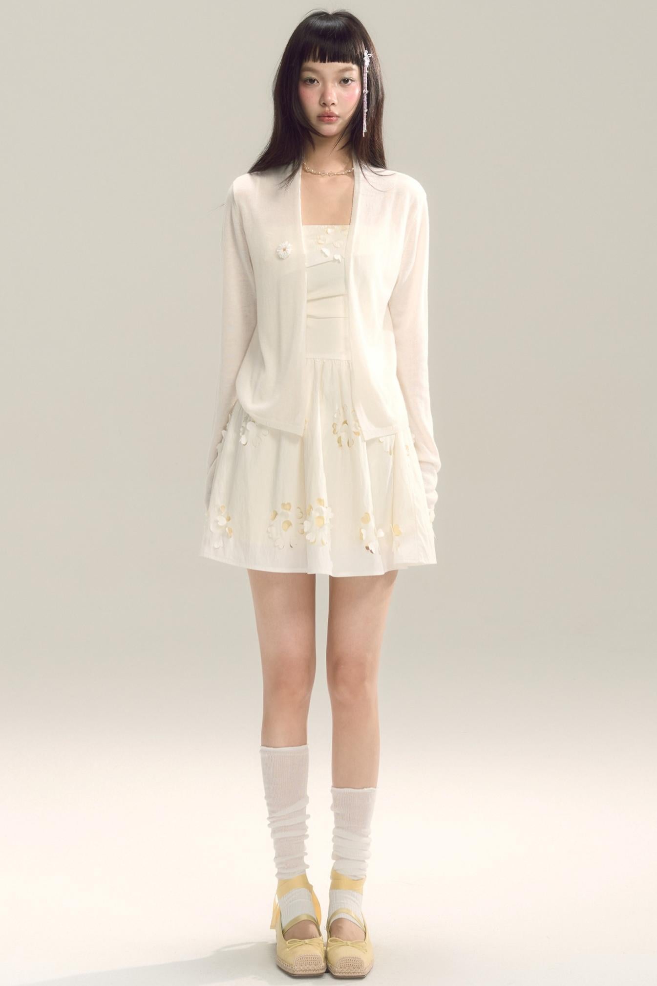 Sassy Daisy Wool Cardigan