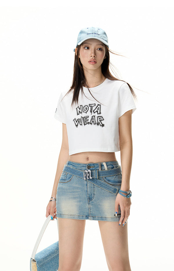 Graffiti Art Print Short T-Shirt
