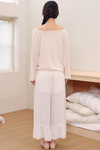 Breeze Elastic Waist Slimming Pants