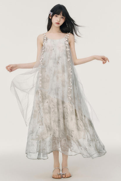 Summer Fairy Halter Dress