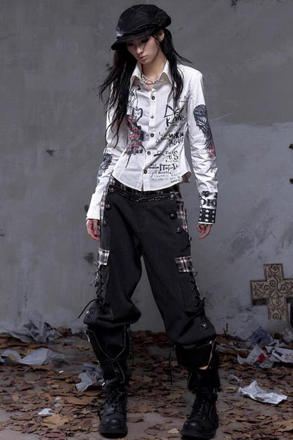 Vintage Rebel Slim Fit Long Sleeve Shirt