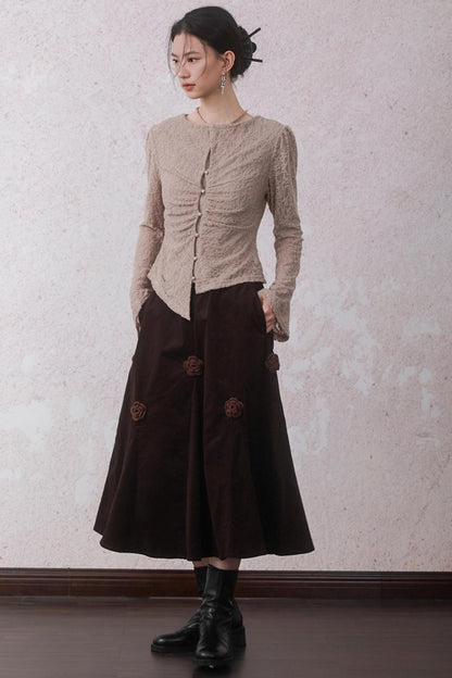 Strap Texture T-Shirt