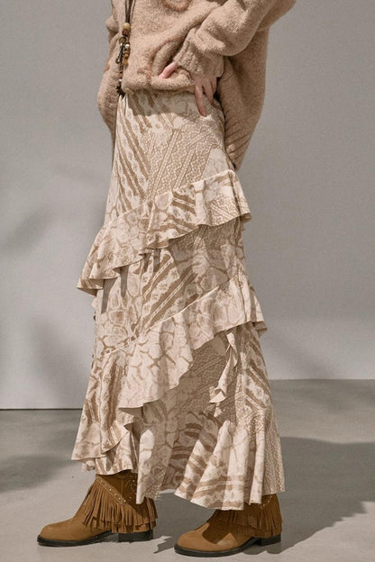 Original Ruffle Leaf Cake Skirt