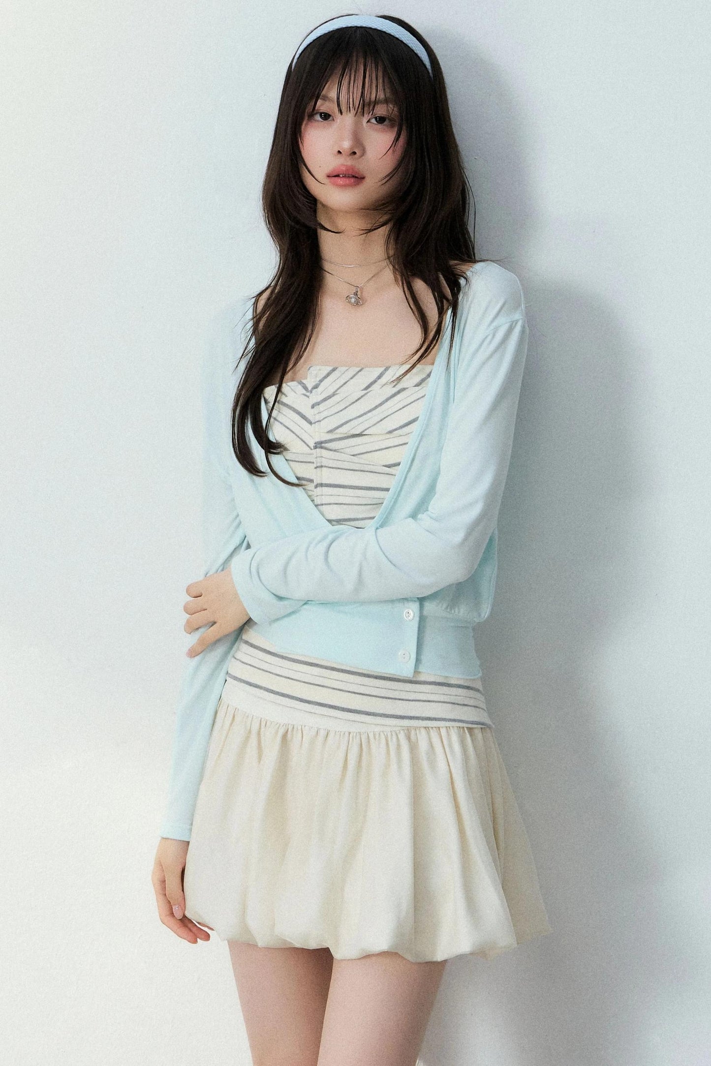 Tencel Air Conditioning Cardigan Set-Up