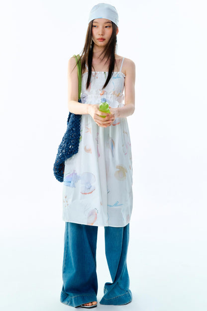 Chic Sea Bustier Skirt