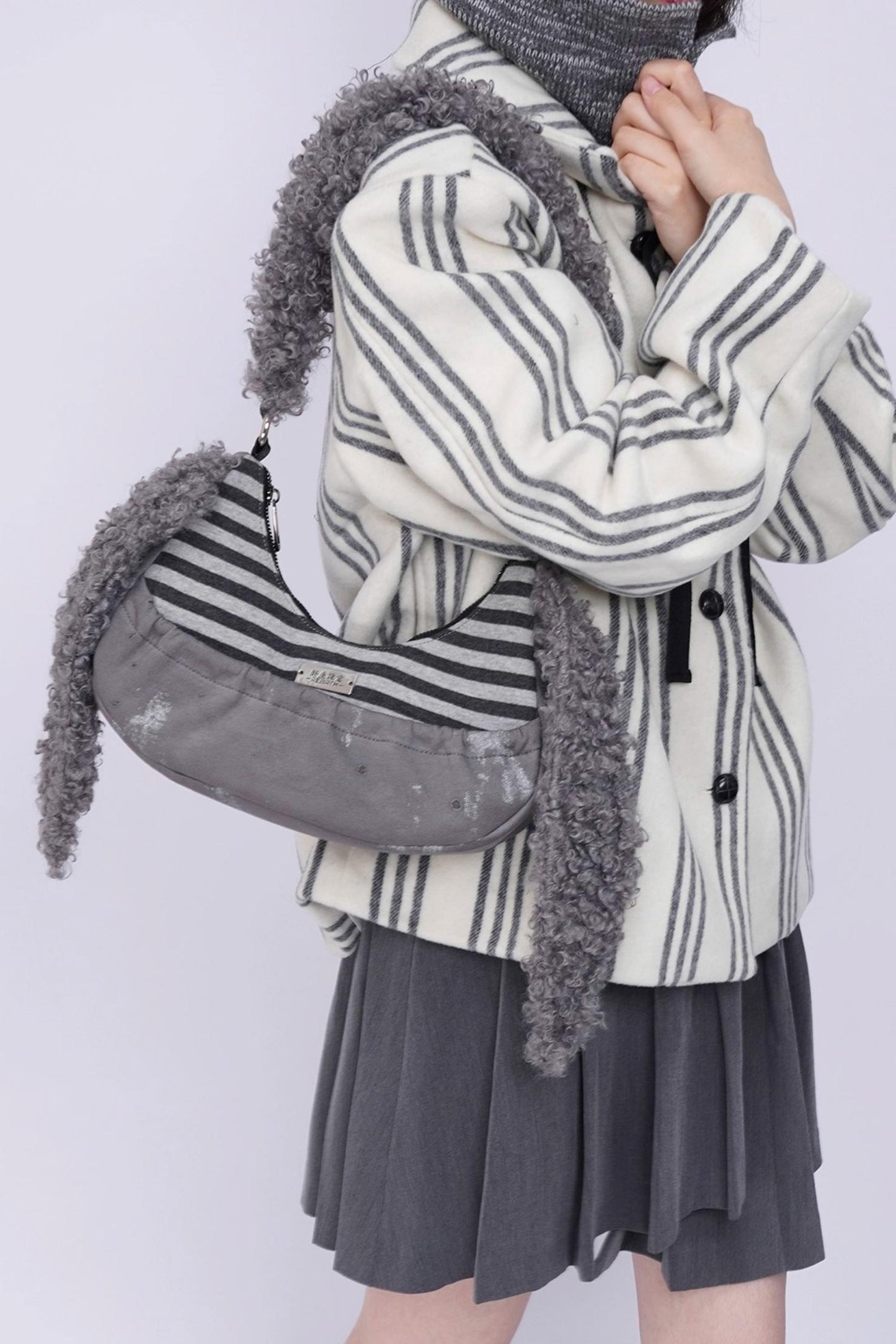 Rabbit Plush Crossbody Bag