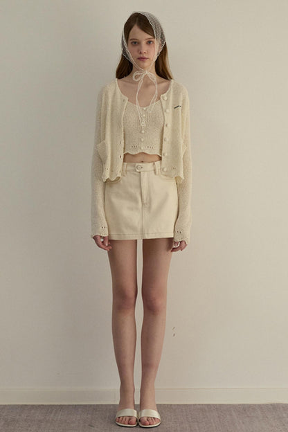 Misty Knit Cardigan Set