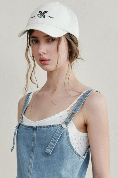 Retro Clover Embroidery Baseball Cap