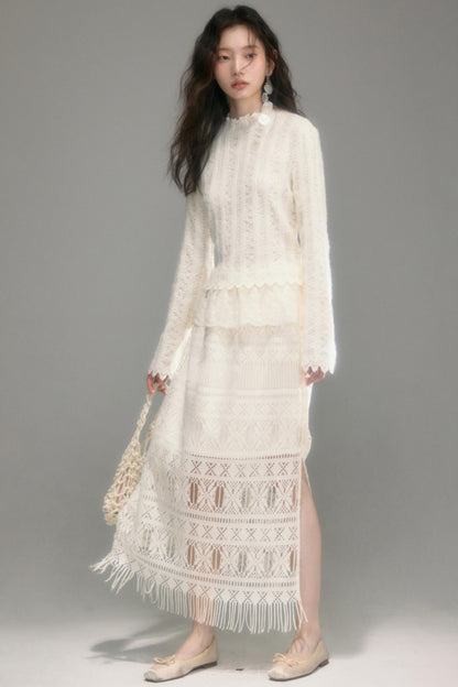 Original Monologue Fringe Skirt