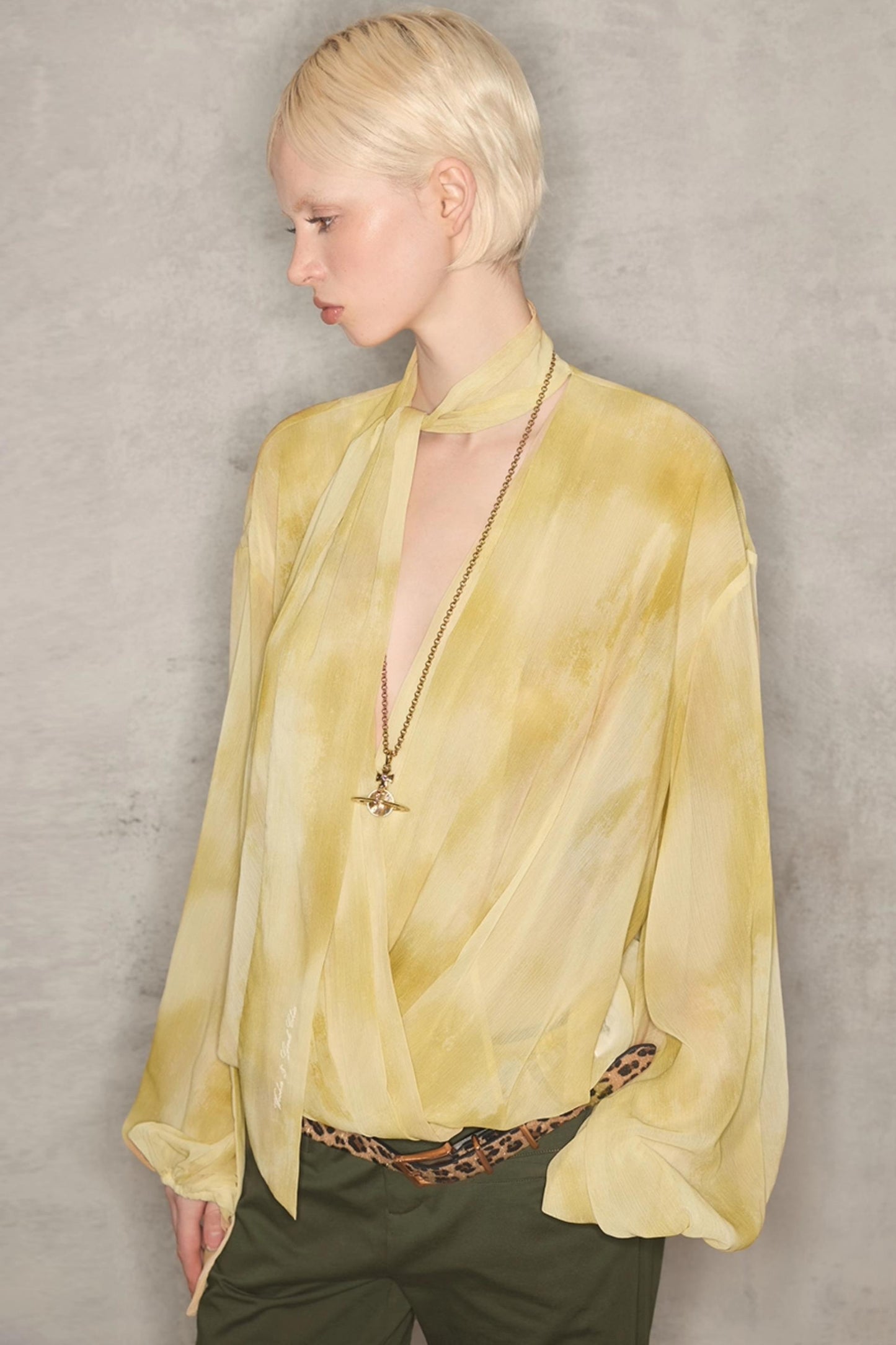 New Romantic Sheer Shirt