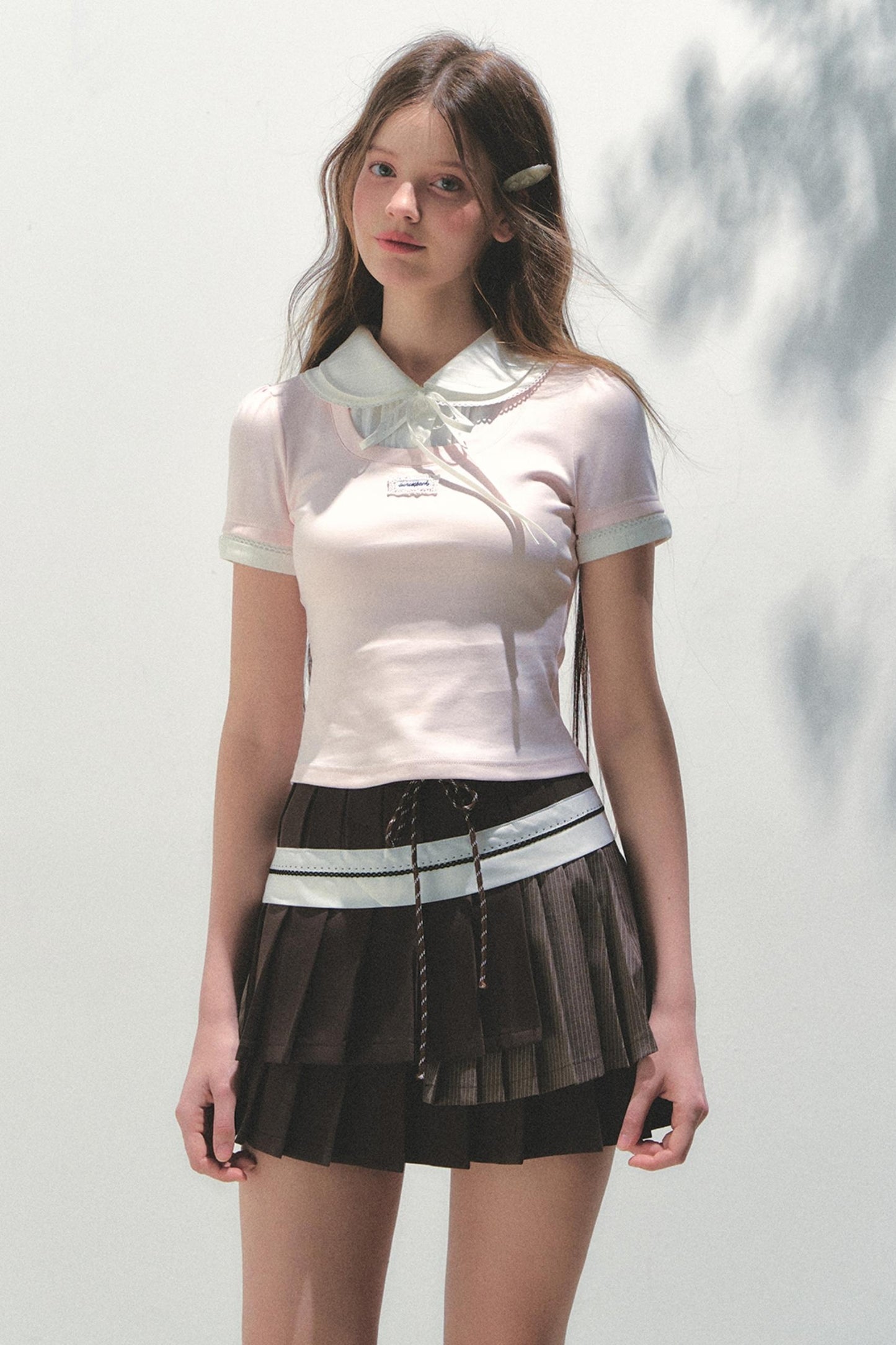 Chic Vintage Peplum Skirt