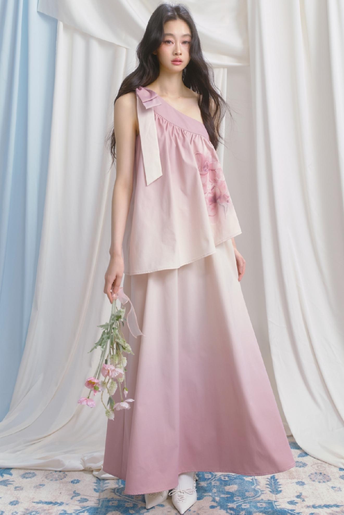 Spring Blossom Tea Dress