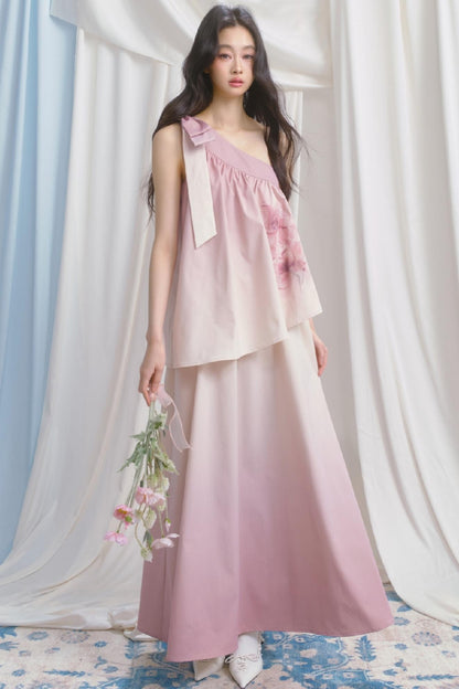 Spring Blossom Tea Dress