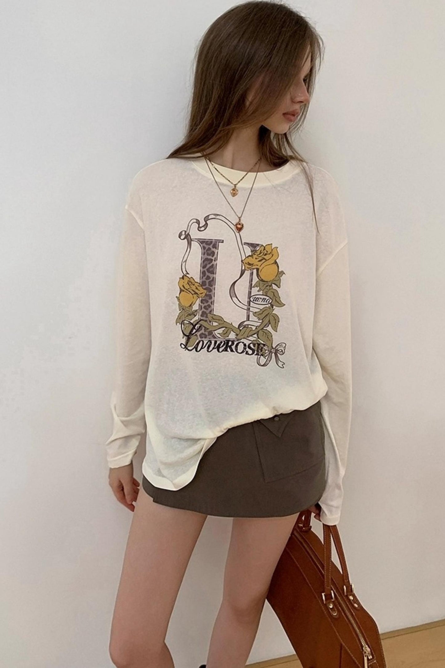 Long Sleeve Crew Neck T-Shirt