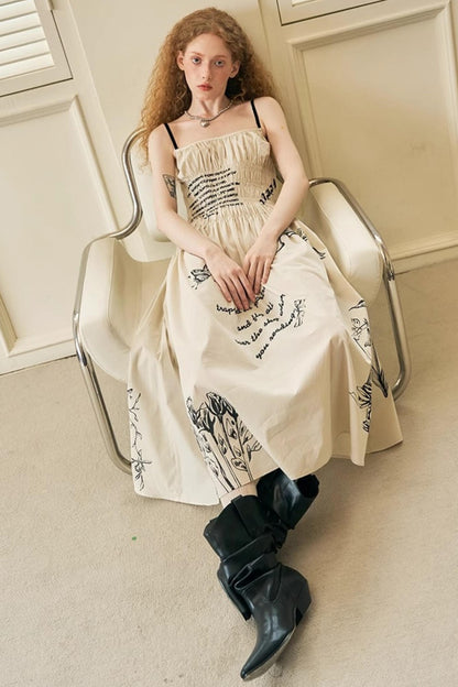 Elegant Halter Maxi Dress