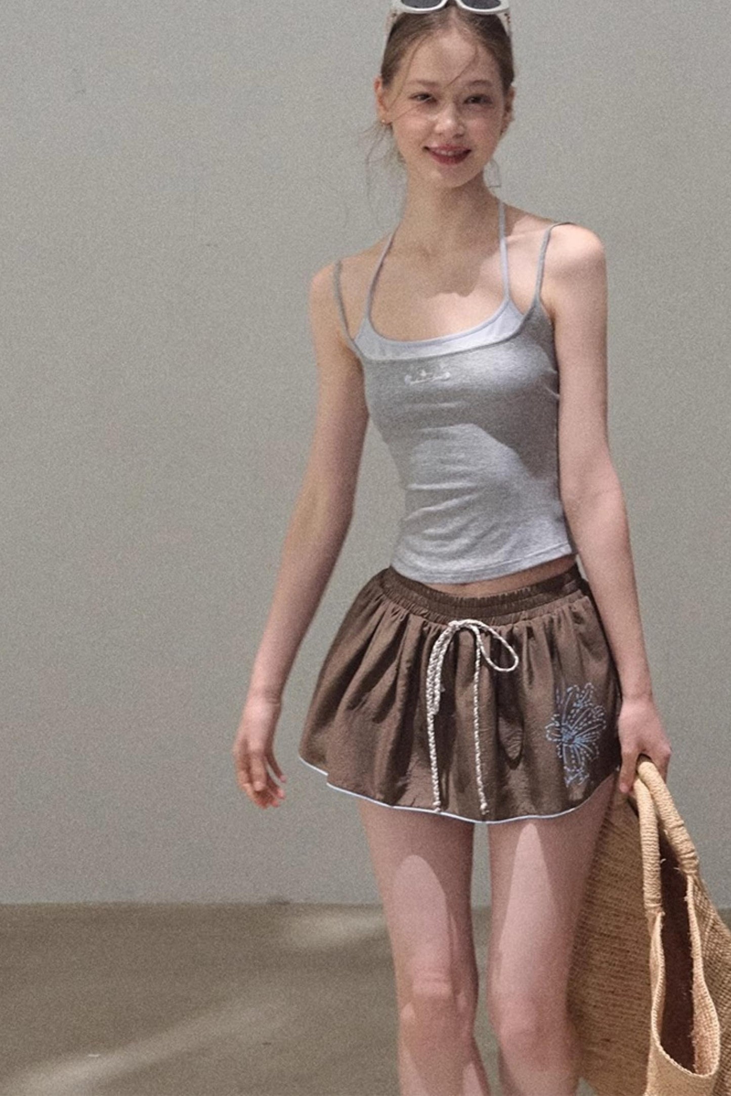 Summer Embroidered Camisole