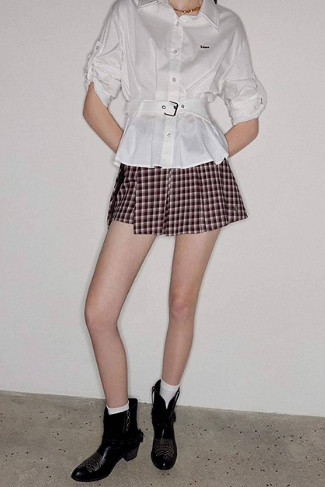 Double Lapel Long Sleeve Shirt