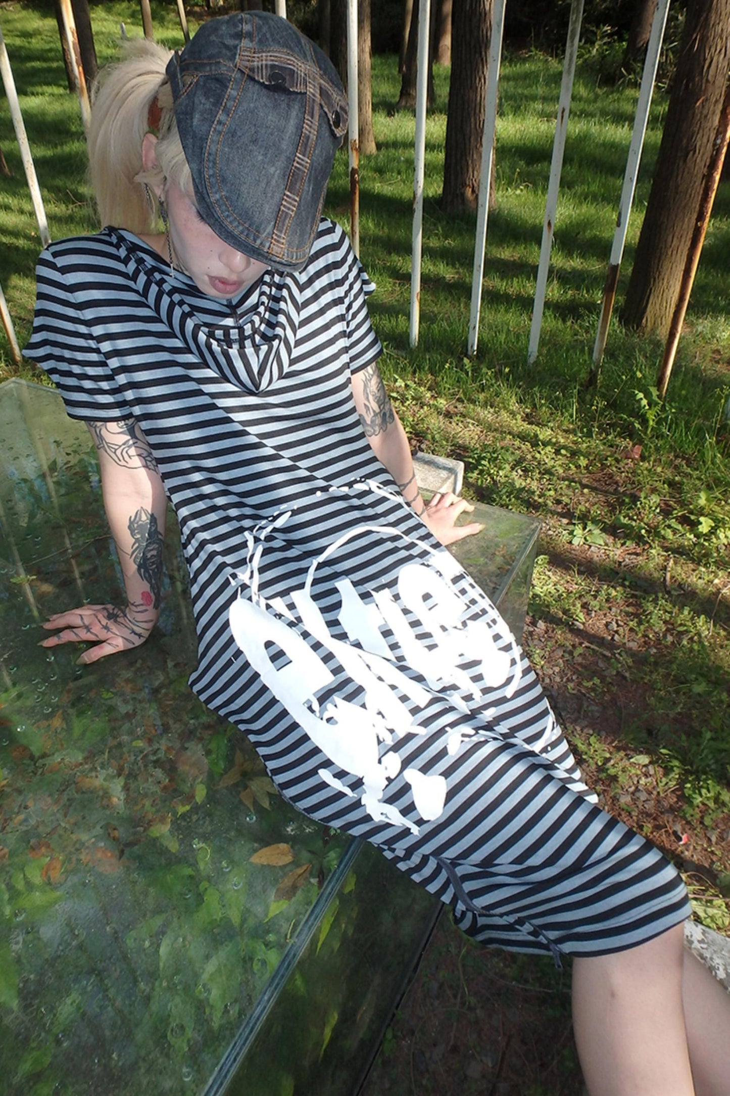 Stripe Multi-Wear T-Shirt Dress